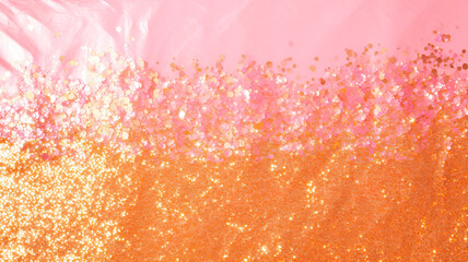 Wall Mural - abstract festive glitter shiny background, ai generated