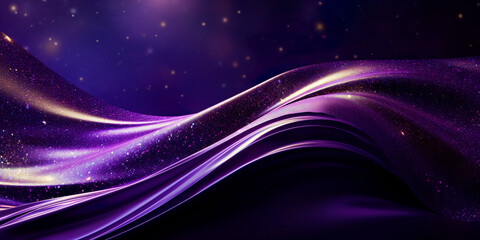 Wall Mural - abstract festive glitter shiny background, ai generated