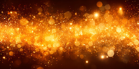 Wall Mural - abstract festive glitter shiny background, ai generated