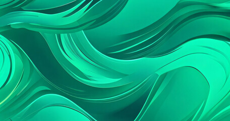 Wall Mural - abstract blue background with waves