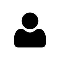 Poster - Default avatar photo icon vector. Social media profile image