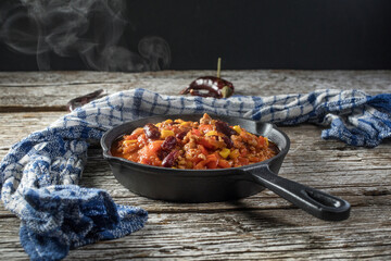 Canvas Print - Hot chili con carne.