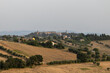 View of San Marcello and countryside, Marche Region, Italy