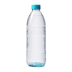 water bottle isolated isolated on transparent background. Generative ai