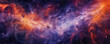 abstract background resembling a cosmic dance of swirling galaxies and interstellar dust, encapsulating the infinite wonders of the universe panorama
