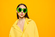 © SHOTPRIME STUDIO - lifestyle woman girl beautiful sunglasses young attractive trendy style yellow fashion