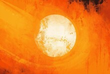 Beautiful Orange Sunrise - Perfect Backdrop For Your Project Generative AI