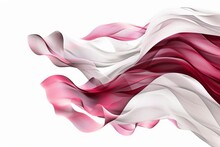 Bahrain Flag Blowing In The Wind - Royalty Free Photo For Download Generative AI