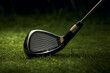 Closeup shot of a golf club - Generative AI