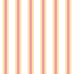 Poster - abstract geometric tan and pink vertical line seamless pattern.