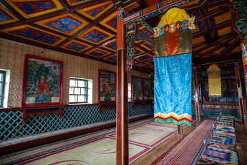 Wall Mural - The Ariyabal Meditation Temple in Gorkhi-Terelj National Park, Mongolia