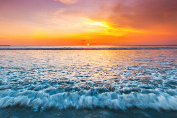 Sticker - Sunset over sea on Bali