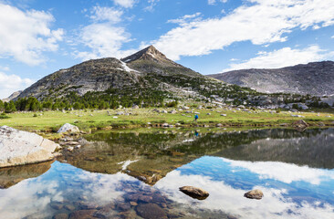 Canvas Print - Wind river range