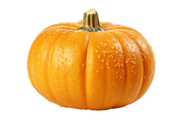 Wall Mural - Steamed pumpkin. isolated object, transparent background
