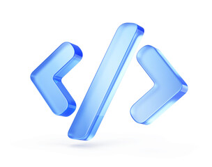 Aufkleber - Programming code concept. Coding icon
