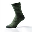 Male socks isolated on white background. Made from stretchable fabric to provide a snug fit on the leg.
