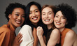 © iDoPixBox - Smile happy women friendship group , happy life women concept