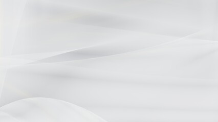 Poster - Abstract white background with smooth lines in 3d rendering for posters concept