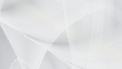 Poster - Abstract white background with smooth lines in 3d rendering for posters concept