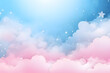 Leinwandbild Motiv Abstract starlight and pink and purple clouds stardust, blink, background, presentation, star, concept, magazine, powerpoint, website, marketing, 