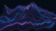© Shrimpers Design - holographic 3d wave abstract background