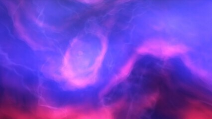 nebula gas cloud in deep outer space, science fiction illustration, colorful space background with stars 3d render
