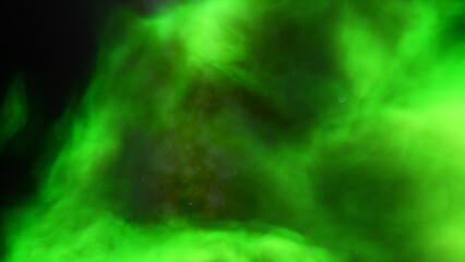 nebula gas cloud in deep outer space, science fiction illustration, colorful space background with stars 3d render

