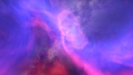 Space background with realistic nebula and shining stars. Colorful cosmos with stardust and milky way. Magic color galaxy. Infinite universe and starry night. 3d render
