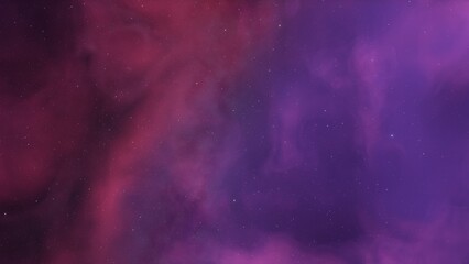 Space background with realistic nebula and shining stars. Colorful cosmos with stardust and milky way. Magic color galaxy. Infinite universe and starry night. 3d render
