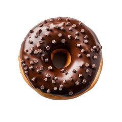 Wall Mural - Donut with chocolate glaze