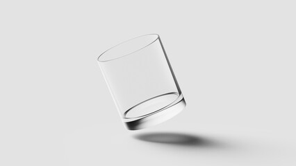 Glass empty cup, Mock-Up