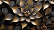 © Beye Art - Floral Elegance pattern, 3D Intricate Flower Sublimation Tile with Seamless Luxury for Mugs and background