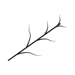 Poster - wood branch icon vector