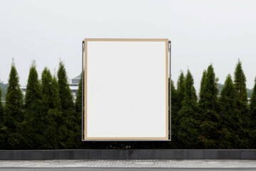 Poster - Outdoor advertising poster billboard. Generate Ai