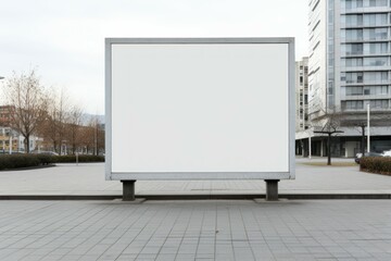 Poster - Outdoor advertising poster. Generate Ai
