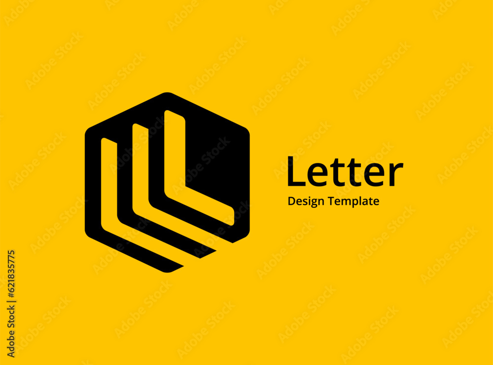 Letter L logo icon design template elements Stock Vector | Adobe Stock