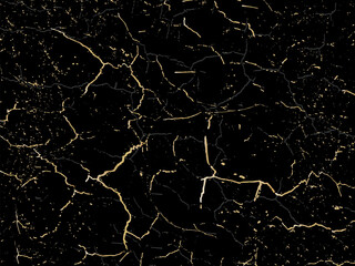 Luxury black and gold marble texture, background Marbling texture design for banner, invitation, website, print, wallpaper, headers, design template. Vector