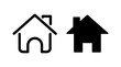© zo3listic - Home icon vector. House vector icon