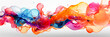 canvas print picture - Bunte Seifenblasen als Hintergrund. Generiert mit KI