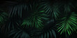 Tropische Blätter Hintergrund. Grüne Palmenblätter Hintergrund -  mit AI erstellt	