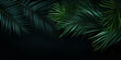 Tropische Blätter Hintergrund. Grüne Palmenblätter Hintergrund -  mit AI erstellt	