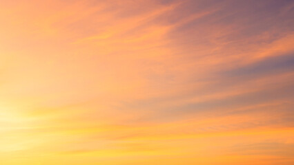 Wall Mural - orange sky background