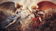 The Battle Between Angels And Demons, The Fight Between Good And Evil