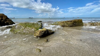 Fort San Jacinto Historic Point Historical landmark in Galveston, Texas