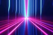 © ChickyKai - abstract futuristic background with pink blue purple glowing neon moving high speed wave lines honeycomb and bokeh lights. Data transfer concept Fantastic wallpaper