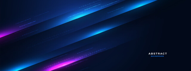 Abstract futuristic background with glowing light effect.Vector illustration.