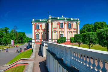 Poster - Tallinn, Estonia - July 15, 2017: Kadriorg palace and gardens in summer