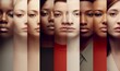 © DjoDee - Full face shots of diverse group of people of same age but of different ethnicities. Ai generative