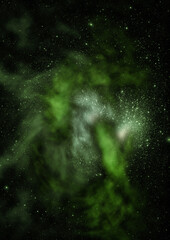 Wall Mural - star field in space a nebulae and a gas congestion. 