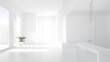 © happy Wu  - 清潔な白い部屋、背景｜Clean white room, background, Generative AI